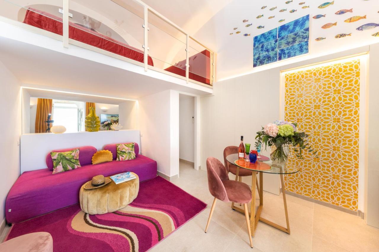 Suite Belvedere Capri Exclusive Rooms Bagian luar foto