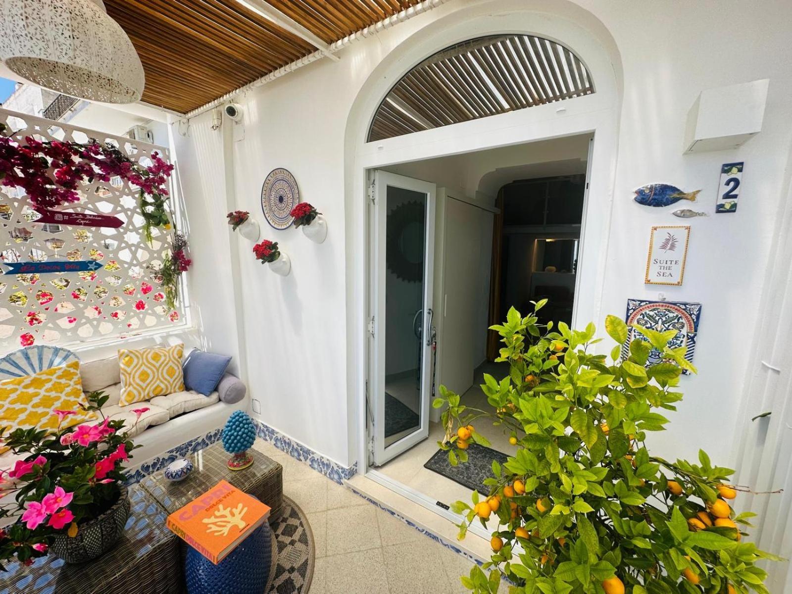 Suite Belvedere Capri Exclusive Rooms Bagian luar foto